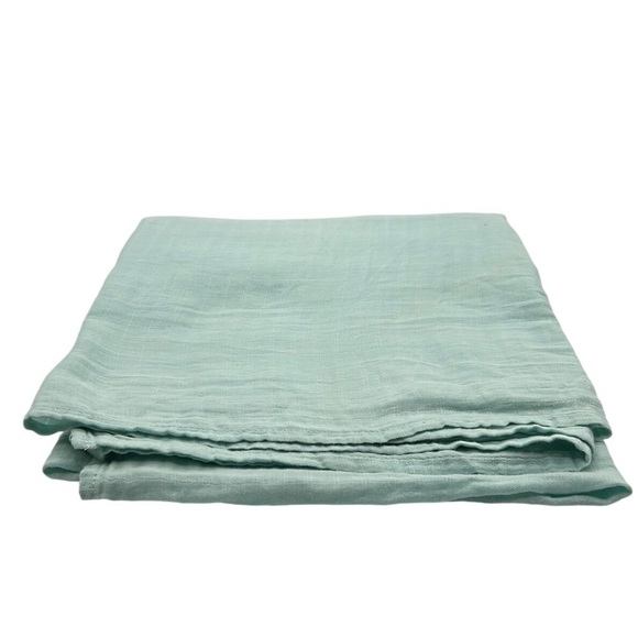 Cloud Island 100% Cotton Super Soft Green Swaddle Baby Blanket - Picture 1 of 4
